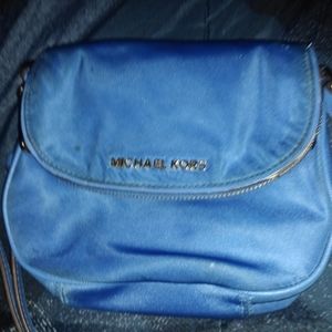 SMALL BLUE M.K. PURSE